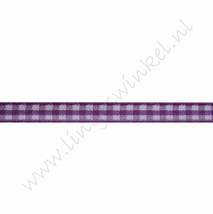 Karoband 6mm (Rolle 22 Meter) - Violett