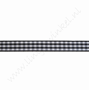 Karoband 10mm (Rolle 22 Meter) - Schwarz