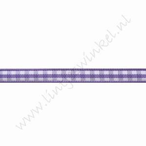 Karoband 6mm (Rolle 45 Meter) - Lila