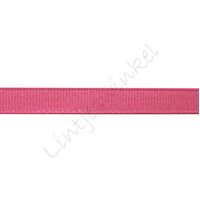 Metallic Ripsband 10mm - Pink Glitzer