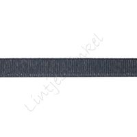 Metallic Ripsband 10mm - Marine Glitzer