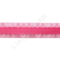 Rüschenband 16mm - Satin Organza Pink (156)