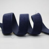 Samtband 10mm - Marine