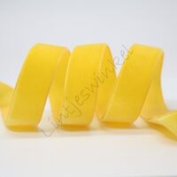 Samtband 6mm - Gelb Gold