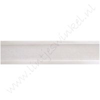 Organza Satinrand 22mm - Creme