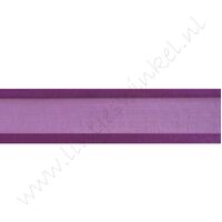 Organza Satinrand 22mm - Violett