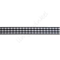 Karoband 10mm - Schwarz