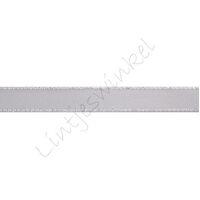 Band Glanzrand 10mm - Satin Hell Grau Silber