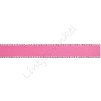 Band Glanzrand 10mm - Satin Pink Silber