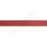 Band Glanzrand 10mm - Satin Rostbraun Gold