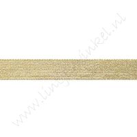 Glitzer Organza Band 12mm - Gold