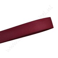 Ripsband 10mm - Bordeaux Rot (275)