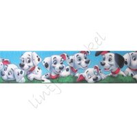 Ripsband Cartoon 22mm - 101 Dalmatier