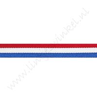 Webband Flagge 10mm - Holland (doppelseitig)