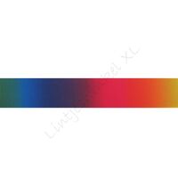 Ripsband Aufdruck 25mm - Regenbogen