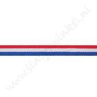 Webband Flagge 6mm - Holland (doppelseitig)