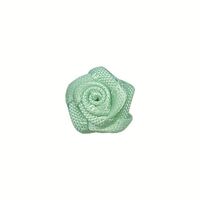 Satin Rosette 15mm - Minz Grün (513) 5 St.