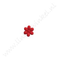 Blume 13mm - Satin Rot (4 St.)