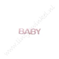 Wort Baby 22mm - Satin Rosa