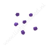 Satin Rosette 10mm - Lila 5 St.