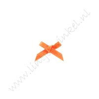 Satin Schleife 16x16mm - Neon Orange
