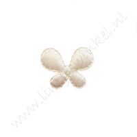 Schmetterling 22mm - Satin Creme