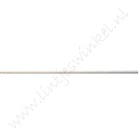 Wachskordel 2mm - Weiß