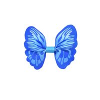 Schmetterling 65x50mm - Ripsband Blau