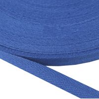 Köperband 10mm (100% Baumwolle) - Dunkel Blau