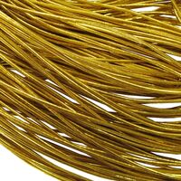 Gummiband Rund 1,5mm - Gummikordel Gold