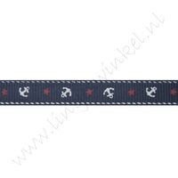 Ripsband Aufdruck 10mm - Anker Marine