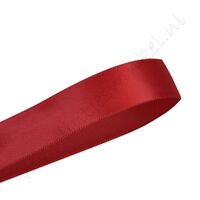 Satinband 3mm (Rolle 22 Meter) - Dunkel Rot Scarlet (260)