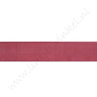 Organza 20mm (Rolle 45 Meter) - Bordeaux Rot