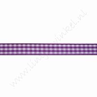 Karoband 10mm (Rolle 22 Meter) - Violett