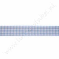 Karoband 16mm (Rolle 22 Meter) - Hell Blau