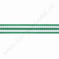 Band Streifen 10mm (Rolle 18 Meter) - Grün Weiß