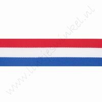 Webband Flagge 22mm (Rolle 22 Meter) - Holland (doppelseitig)
