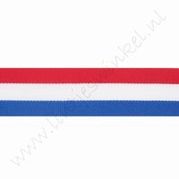 Webband Flagge 22mm (Rolle 22 Meter) - Holland (doppelseitig)
