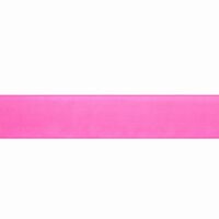Organza 16mm (Rolle 45 Meter) - Neon Pink