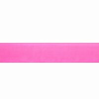 Organza 16mm (Rolle 45 Meter) - Neon Pink