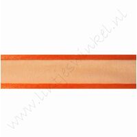 Organza Satinrand 22mm (Rolle 22 Meter) - Orange