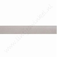 Organza 6mm (Rolle 22 Meter) - Silber Grau