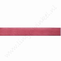Organza 6mm (Rolle 22 Meter) - Bordeaux Rot