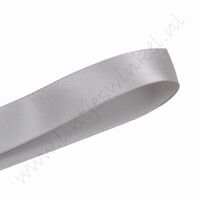 Satinband 38mm (Rolle 22 Meter) - Silber Grau (012)