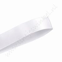 Satinband 6mm (Rolle 91 Meter) - Weiß (029)