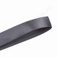Satinband 10mm (Rolle 22 Meter) - Dunkel Grau (077)